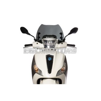 Malossi SPORT SCREEN - DARK SMOKE - W 375xH 270 THK 3 mm