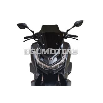   Dark smoked SPORT SCREEN - length 37 x height 40 x thickness 0.3 cm