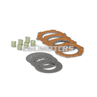   Malossi CLUTCH DISK KIT (6 springs) MHR for ORIGINAL CLUTCH BELL and POWER UP CLUTCH SYS