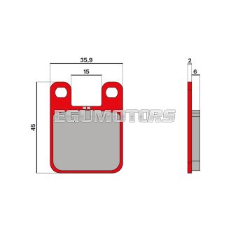 Malossi BRAKE PADS MHR