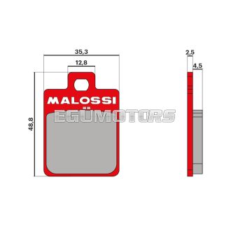Malossi BRAKE PADS MHR