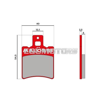 Malossi BRAKE PADS MHR