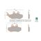 Malossi BRAKE PADS MHR SYNT homologated