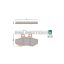 Malossi BRAKE PADS MHR SYNT homologated