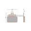 Malossi BRAKE PADS MHR SYNT homologated