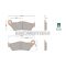 Malossi BRAKE PADS MHR SYNT homologated