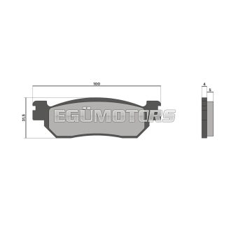 Malossi BRAKE PADS