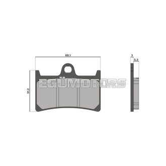 Malossi BRAKE PADS