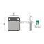 Malossi BRAKE PADS homologated