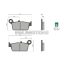 Malossi BRAKE PADS homologated