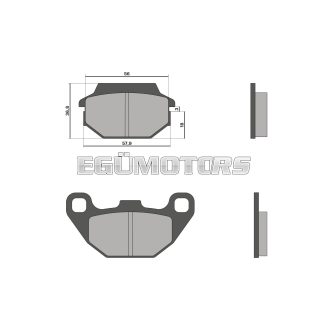 Malossi BRAKE PADS