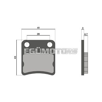 Malossi BRAKE PADS