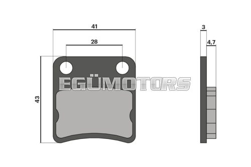 Malossi BRAKE PADS