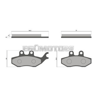 Malossi BRAKE PADS