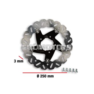   Malossi WHOOP DISC brake disc ext. 250 - thickness 3 mm for F32S/F37R RUNNER 125>200 -