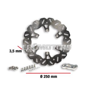   Malossi WHOOP DISC – Túlméretes féktárcsa szett, Runner 2006-tól, 250mm x 3,5 mm