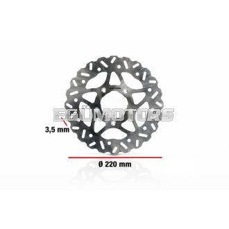 Malossi WHOOP DISC brake disc ext. 220 - thickness 3,5 mm