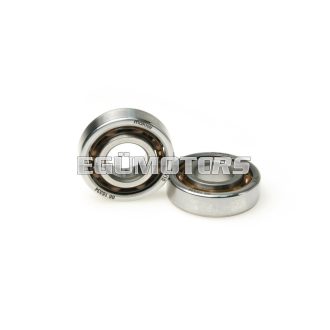   Malossi 2 ROLLER BEARINGS with BALLS 20x47x12,7 (C4) for CRANKSH. SCOOTER 50 (PIAGGIO/