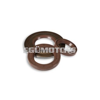   Malossi OIL-SEAL SET FKM for OVERHAUL VESPA COSA-PX-T5 with brake drum 30