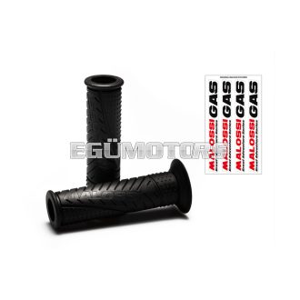   Malossi 2 MALOSSI MHR BLACK GRIPS (mod. without side fastening)