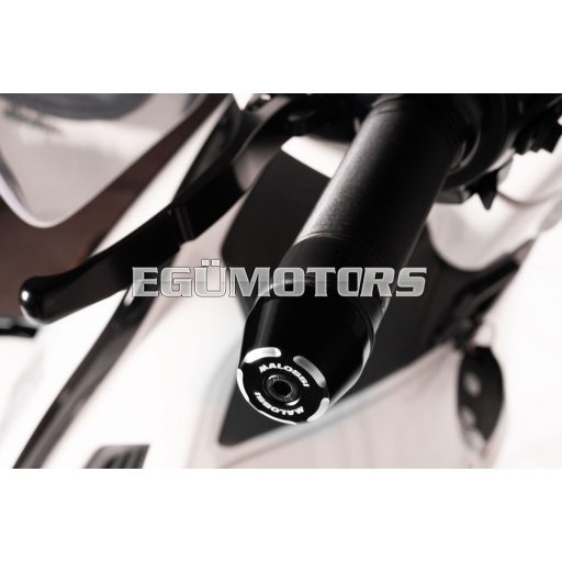 Black handlebar ends set