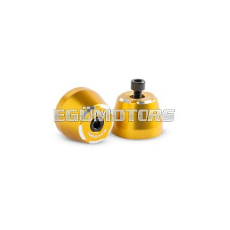 Gold handlebar ends set
