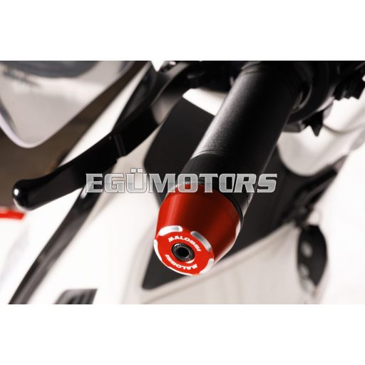 Red handlebar ends set