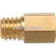 MIKUNI MAIN JET #195 4PK MAIN JET BRASS #195 4PK