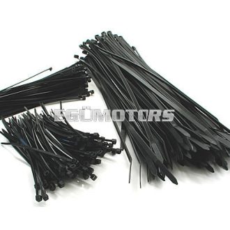 Kábelkötegelő készlet, 100x2.5 mm, 100 db
