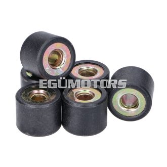   101 Octane görgőkészlet 16x13 - 10.50g, 6 darabos készlet