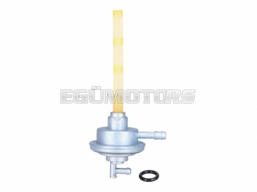 101 Octane Automatikus üzemanyagcsap 15 mm-es csatlakozással Aprilia, Kymco, Piaggio, Vespa, MBK, Malaguti és SYM robogókhoz