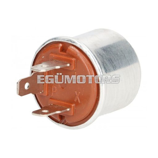 101 Octane indexrelé, 3 lábas, 12V 18/23 Watt, kattanó hanggal