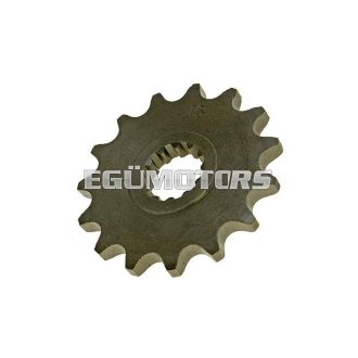   101 Octane első lánckerék 15 fogas, 420-as lánchoz, Minarelli AM, Generic, KSR-Moto, Keeway, Motobi, Ride, 1E40MA, 1E40MB