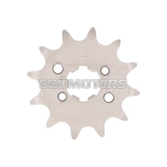   101 Octane első lánckerék 12 fogas, 420-as lánchoz, Derbi Senda GPR, Aprilia RS RX SX, Gilera RCR, SMT (D50B0) = IP38030-12