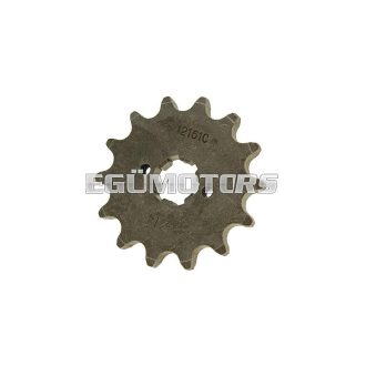   101 Octane első lánckerék 14 fogas, 420-as lánchoz, Derbi Senda GPR, Aprilia RS RX SX, Gilera RCR, SMT (D50B0) = IP38030-14