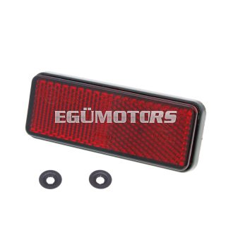 101 Octane négyszögletes prizma, piros