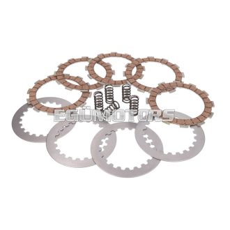   101 Octane erősített kuplung lamella szett, 5 kopótárcsa, Derbi EBE, EBS, D50B0