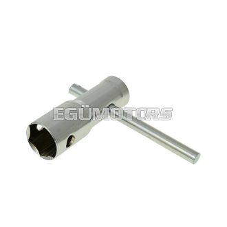   101 Octane gyújtógyertya kulcs / dugókulcs / csavarkulcs 3 az 1-ben (16 mm, 18 mm, 21 mm)