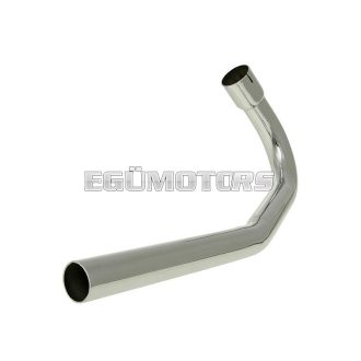   Kipufogócső, krómozott, 36/32mm, Zündapp moped / Oldtimer moped