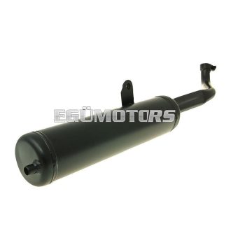   Tecno Fojtás nélküli kipufogó, 22,5 mm, Piaggio és Vespa Ciao-hoz