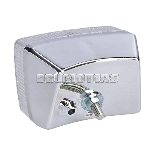 Hátsó lámpa kis univerzális, fehér, Puch, Kreidler, Zündapp és más típusokhoz