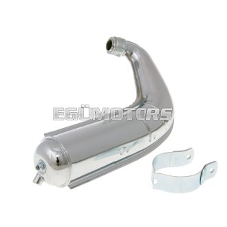 Tecno Króm kipufogó Mobylette GAC 40 és 50 robogókhoz