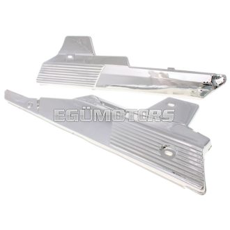   Oldalburkolat készlet, krómozott, Puch Maxi S / N (E50) 48.8cc 2T AC 1-sebességes automata, jobbra forgó (1969-1995)