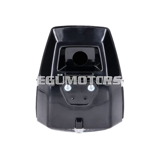 Fényszóró, fekete, négyzet alakú, robogóhoz