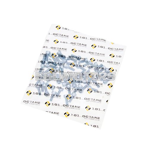 101 Octane imbusz csavar szett,  DIN912 M5x12, horganyzott acél (50 db)