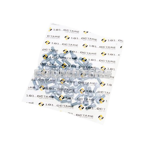 101 Octane imbusz csavar szett,  DIN912 M6x12, horganyzott acél (50 db)