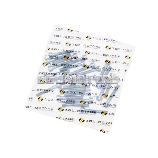 101 Octane imbusz csavar szett,  DIN912 M6x35, horganyzott acél (25 db)