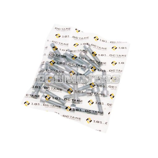 101 Octane imbusz csavar szett,  DIN912 M8x35, horganyzott acél (25 db)