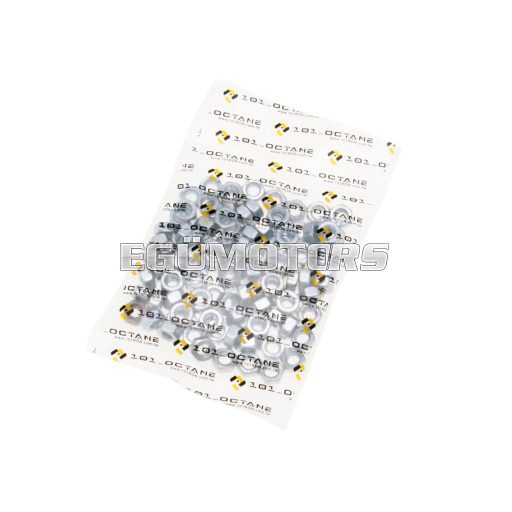 101 Octane hatszögletű anya DIN934 M6 horganyzott / galvanizált (100 db)