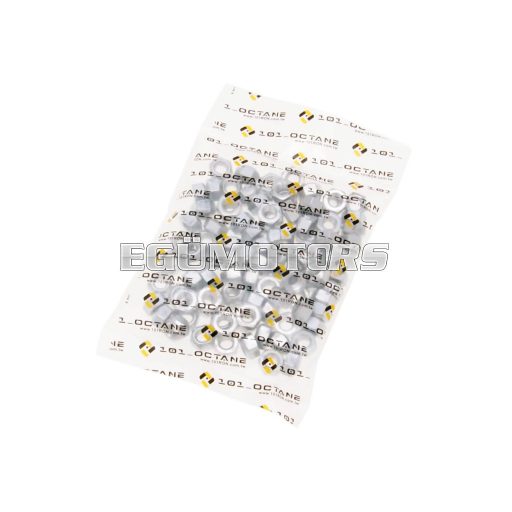 101 Octane hatszögletű anya önzáró DIN980 M6 horganyzott / galvanizált (100 db)